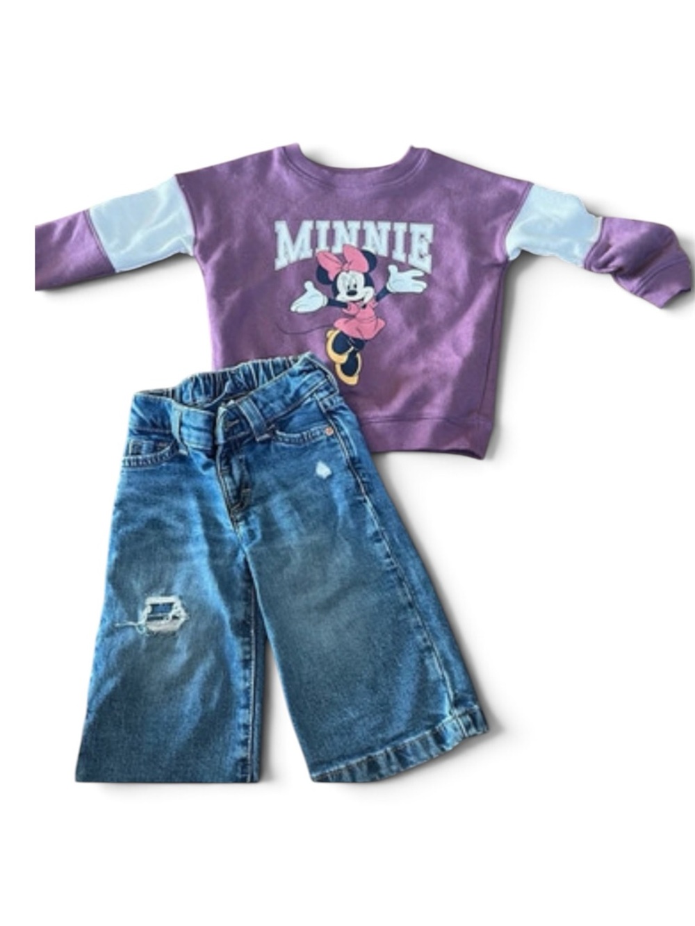 Disney Minnie Mouse Crewneck and Pants Set